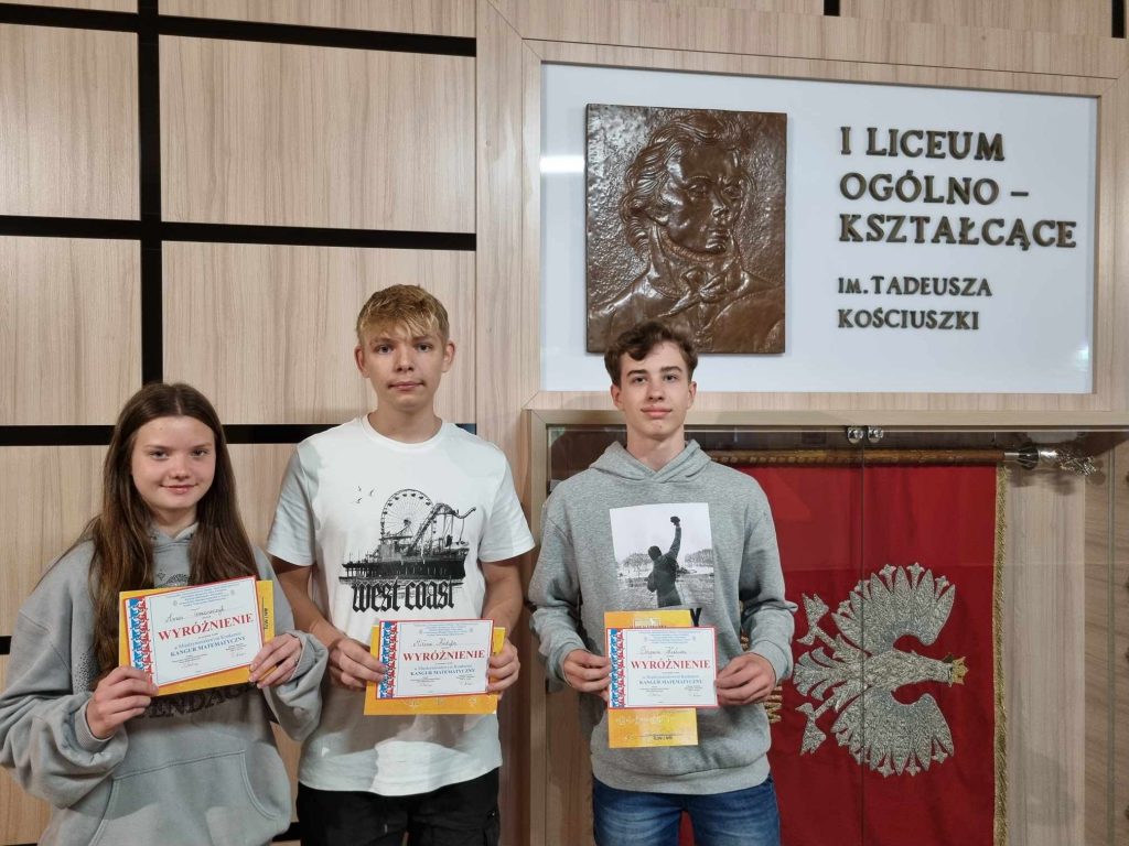 Sukcesy naukowe JEDYNKI