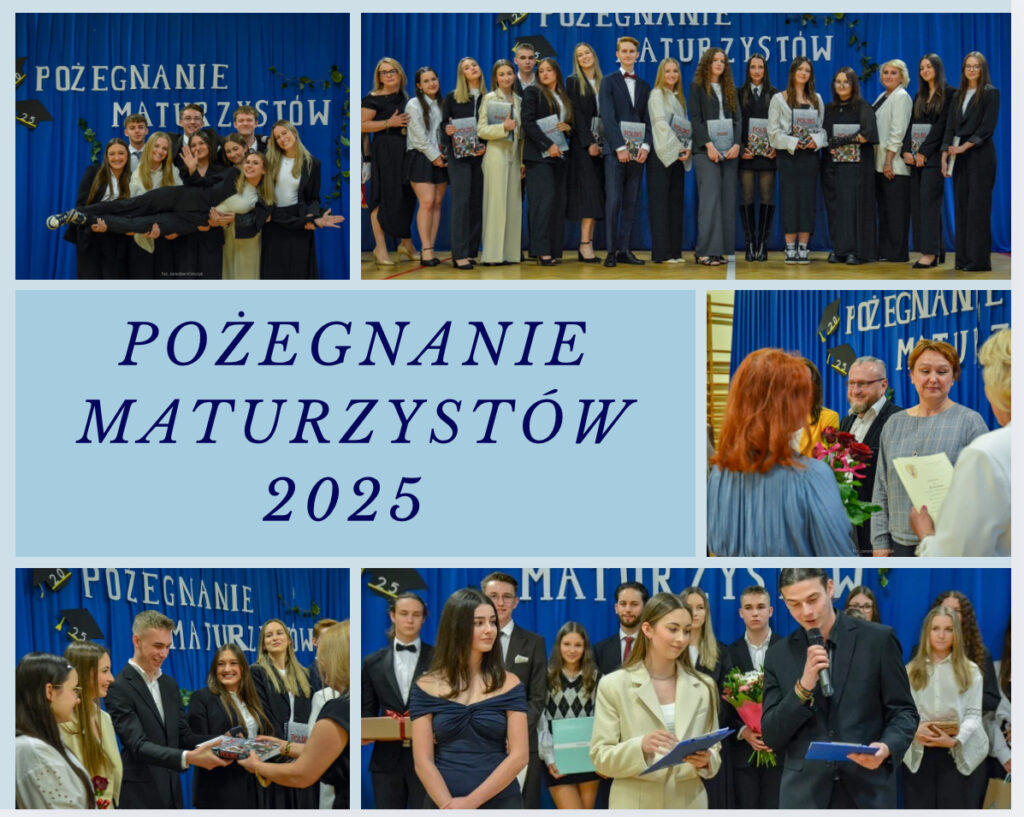 Pożegnanie maturzystów