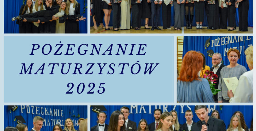Pożegnanie maturzystów
